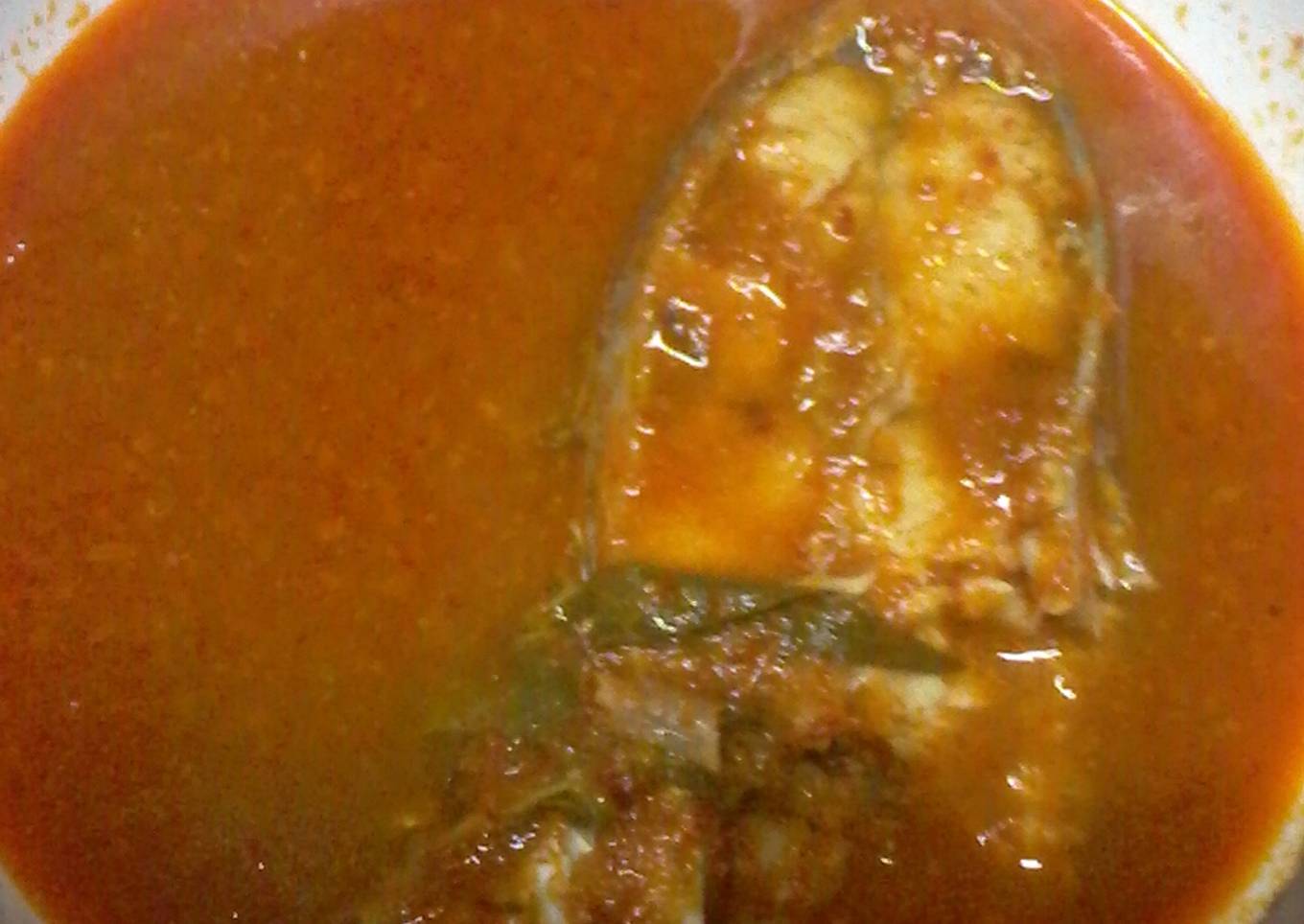 Asam pedas ikan siakap