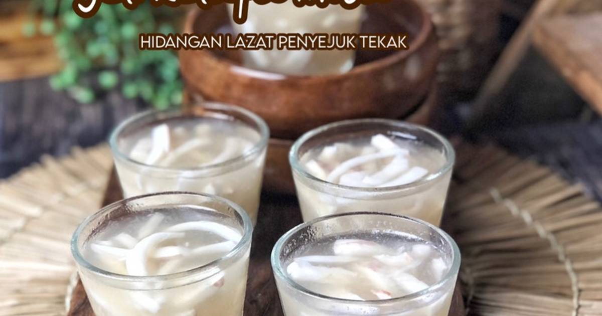 Resipi Jeli Kelapa Muda Oleh Salina Jalaludin Cookpad