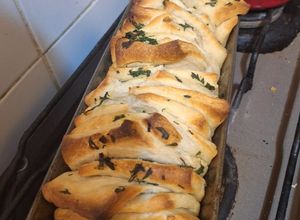Una foto de Pan de ajo