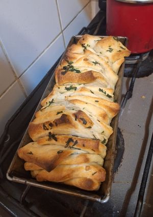 Una foto de Pan de ajo