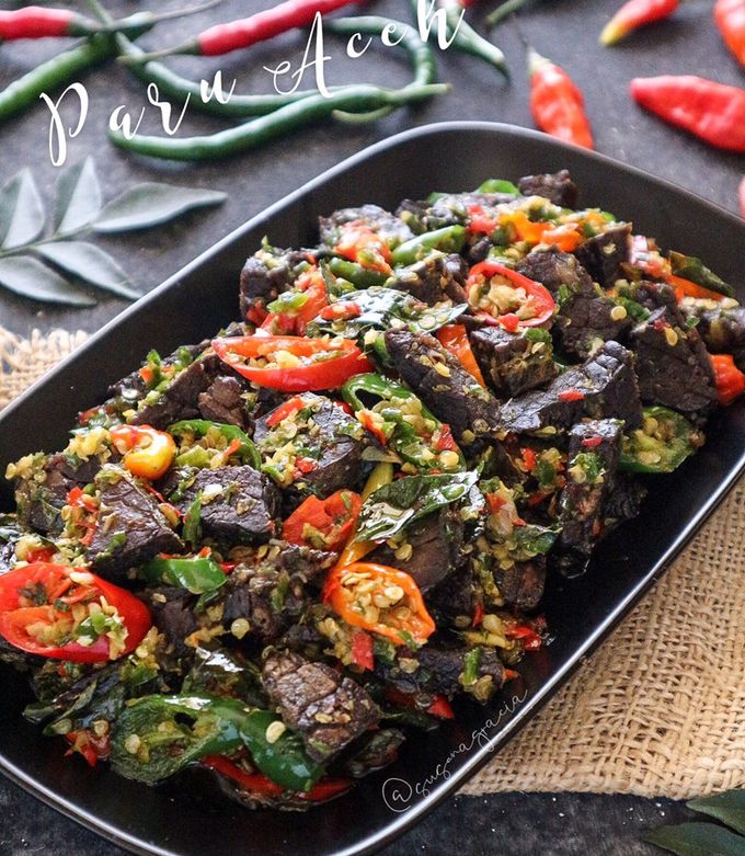 Foto resep Paru Aceh