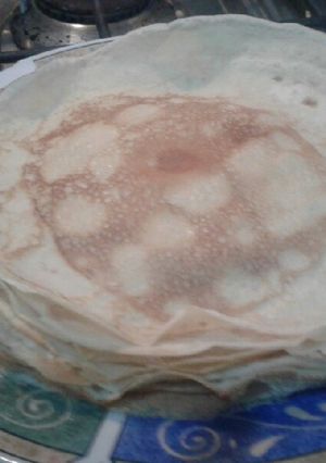 Una foto de Panqueques ricos dulces o salados.la mejor opción