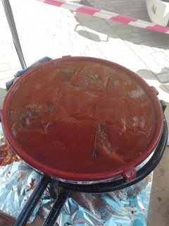 Una foto de Bacalao a la bizkaina