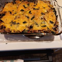 A picture of Taco Lasagna GF.