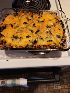 A picture of Taco Lasagna GF.