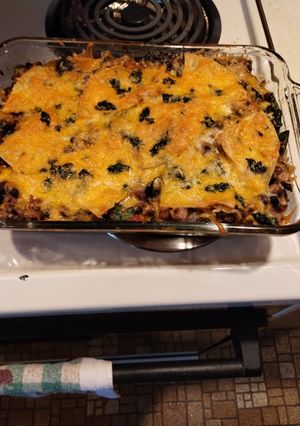A picture of Taco Lasagna GF.