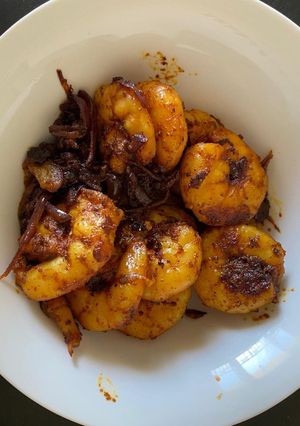 A picture of Dry prawns.