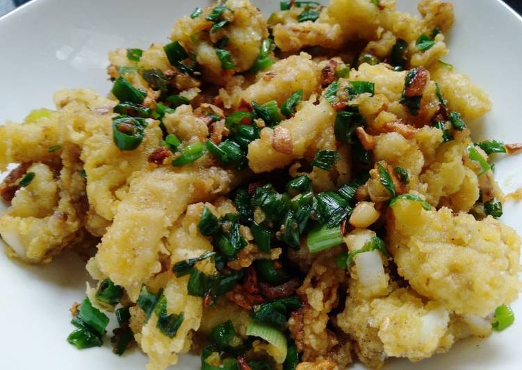 Resep Cumi lada garam yang Menggugah Selera