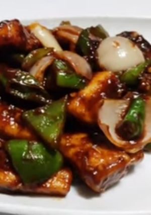 A picture of Paneer Chilli.
