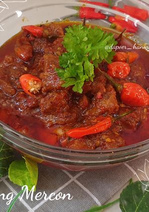 Foto resep Oseng Mercon