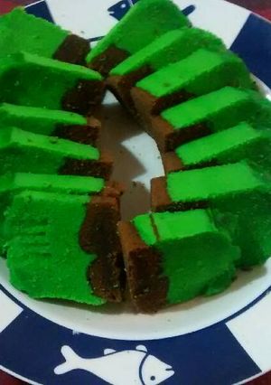 Foto resep Bolkus mocha pandan jadul tapi tak lekang oleh waktu