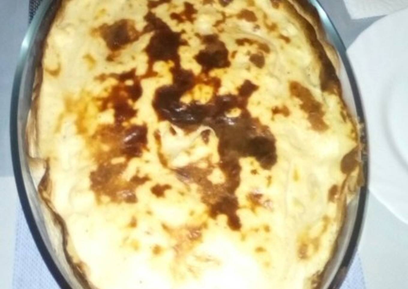 Lasaña de fajitas y sobras