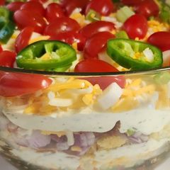 A picture of Cornbread Salad.