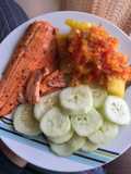 Trucha al horno