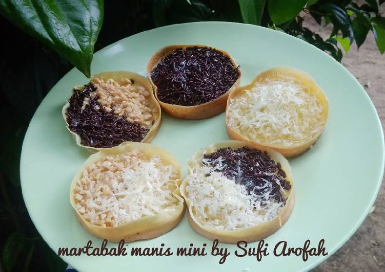 Martabak manis mini empuk