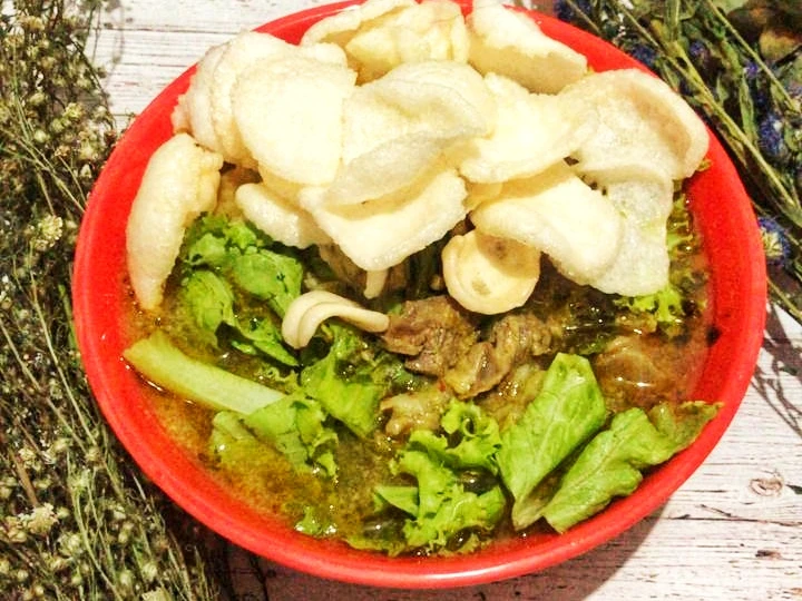 Cara Gampang Membikin Resep Tahu campur suroboyo yang  Bikin Ketagihan Anti Ribet, Bikin Ngiler