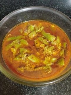 A picture of तोरई (torai recipe in Hindi).
