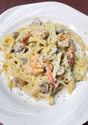 Foto resep Fettuccine Carbonara