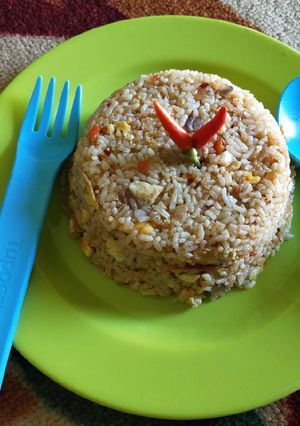 Foto resep Nasi goreng sambel terasi ❣️