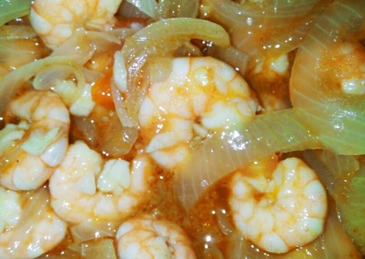 Resep Udang Asam Manis Pedas, Lezat