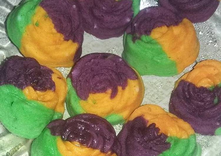 Resep Bolu Mawar Colorfull Anti Gagal