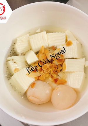 Hình của món Chè khúc bạch.