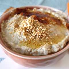 Una foto de Hummus de berenjenas