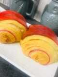 Pain au chocolat / chocolatine bi colore