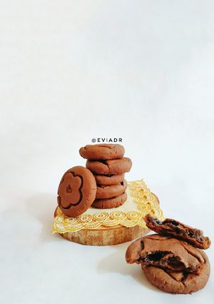 Foto resep Cookies Chewy Coklat (teflon)