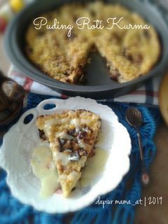 Foto resep Puding Roti Kurma