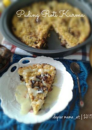 Foto resep Puding Roti Kurma