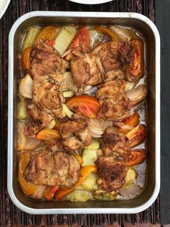 Foto resep Fillet Paha Ayam Panggang Sayuran