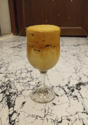 صورة لوصفة آيس كافيه بدون بلندر