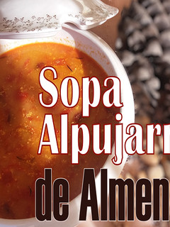 Una foto de Sopa de almendras alpujarreña