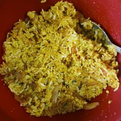 A picture of Chana Dal Masala Rice.