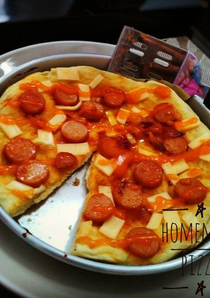 Foto resep Simple pizza