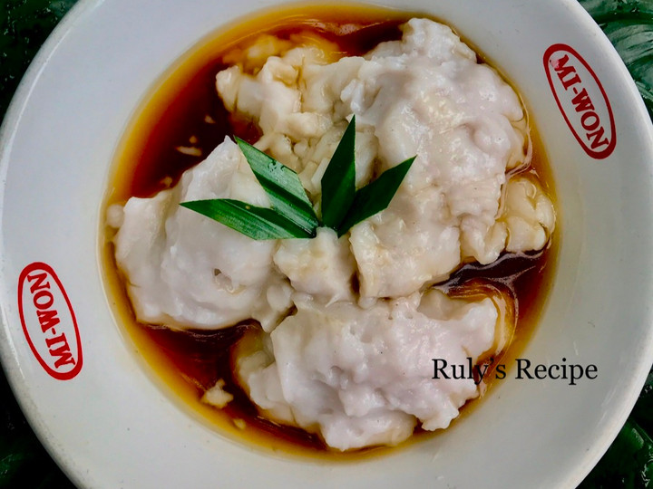 Langkah Mudah untuk Membuat Bubur sumsum gurih, Enak Banget