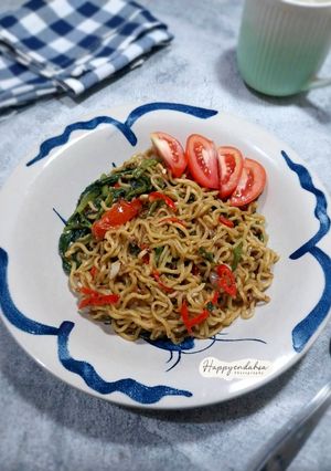 Foto resep Mie Goreng Bumbu Kacang