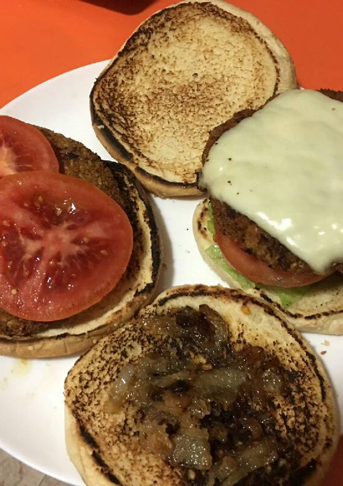 Una foto de Hamburguesas de avena