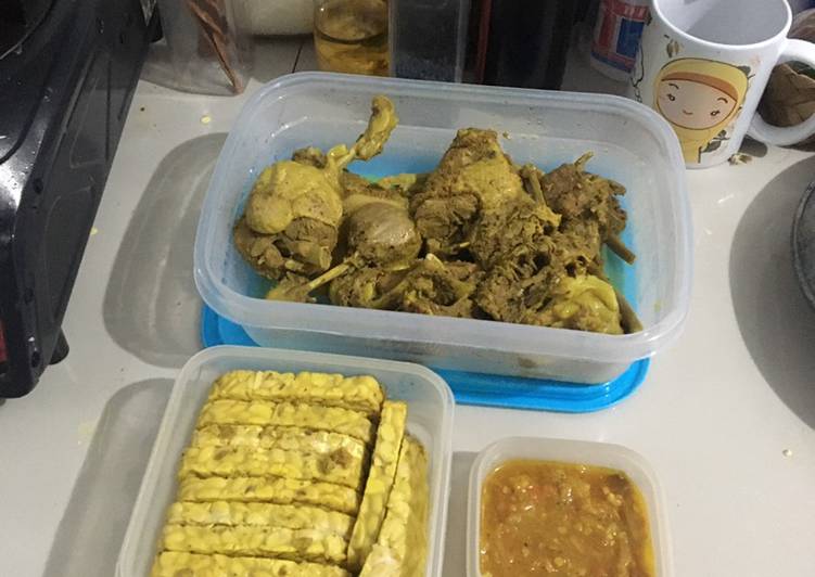 Bebek goreng paket lengkap ala rio👨???