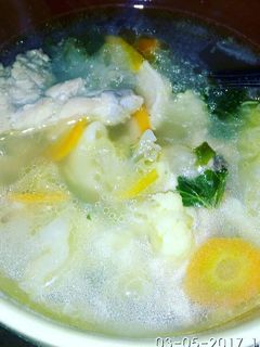 Foto resep Sup ayam jamur