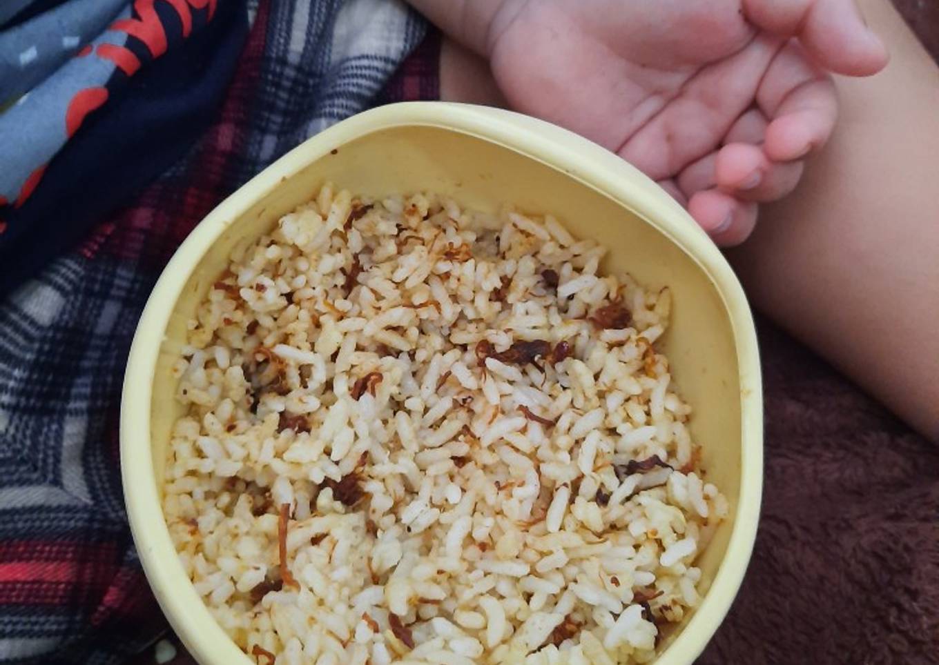 Nasi Goreng Telur (MPASI anak di atas 1 tahun)