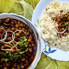 A picture of Amritsari chole.