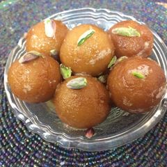 Oats Gulab jamun A picture of Oats Gulab jamun.