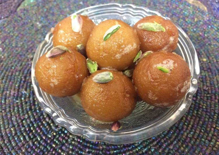 Simple Way to Prepare Any-night-of-the-week Oats Gulab jamun