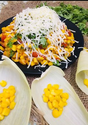 A picture of Corn Bhel.
