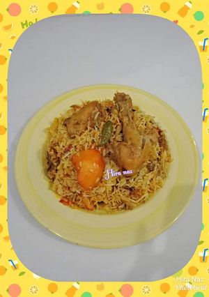 A picture of 👉#chicken #briyani..! #KokabandCookpad.