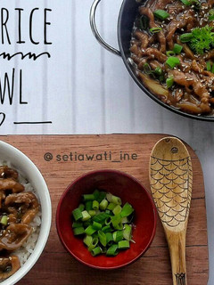 Foto resep Beef Rice Bowl