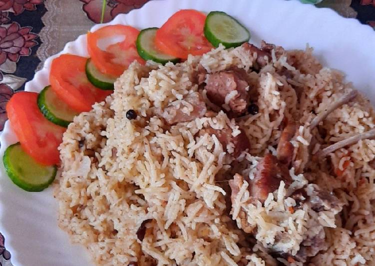 Recipe: Appetizing Mutton yakhni pulao
