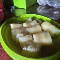A picture of Singkong rebus ala Thailand.